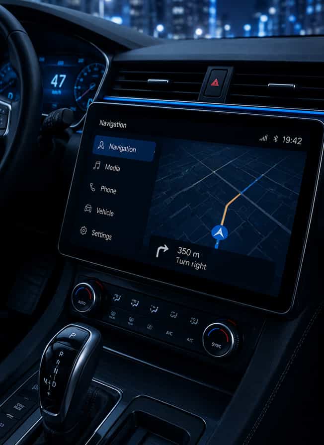 HMI, infotainment and navigation system localization